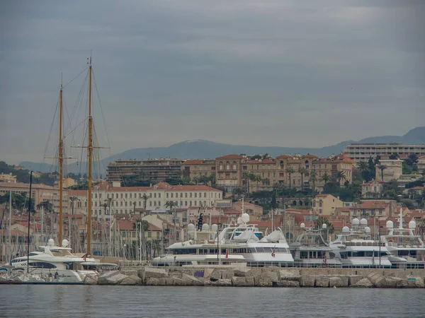 Cannes Vid Medelhavet Frankrike — Stockfoto