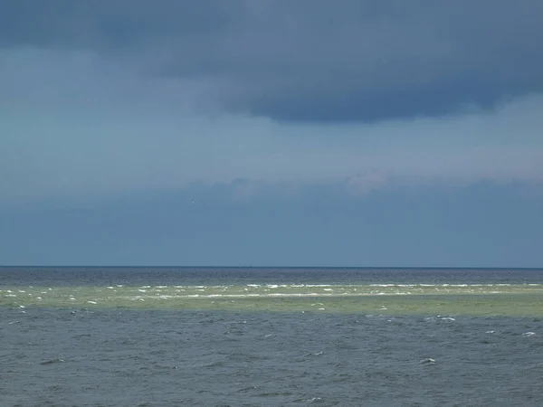 日耳曼北海中的博尔库姆岛 — 图库照片