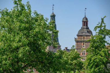 Alman Muensterland 'indeki Raesfeld köyü.