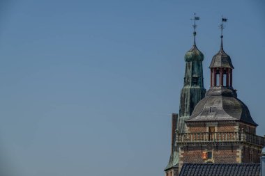 Alman Muensterland 'indeki Raesfeld köyü.