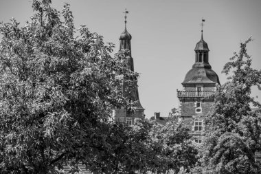 Alman Muensterland 'indeki Raesfeld köyü.