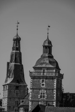 Alman Muensterland 'indeki Raesfeld köyü.