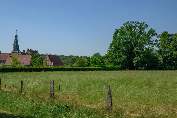 Das Dorf Raesfeld Münsterland — Stockfoto