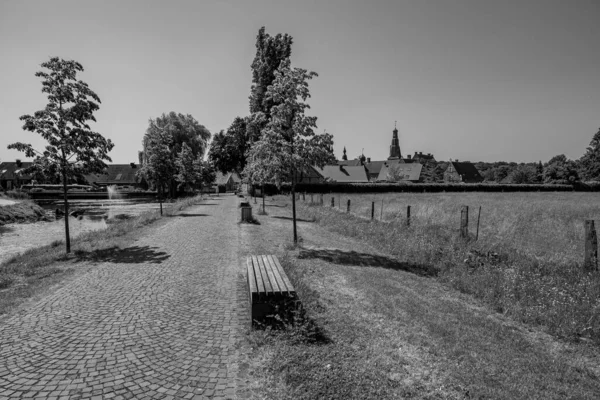 ドイツのミュンスターランドにあるラースフェルトの村は — ストック写真