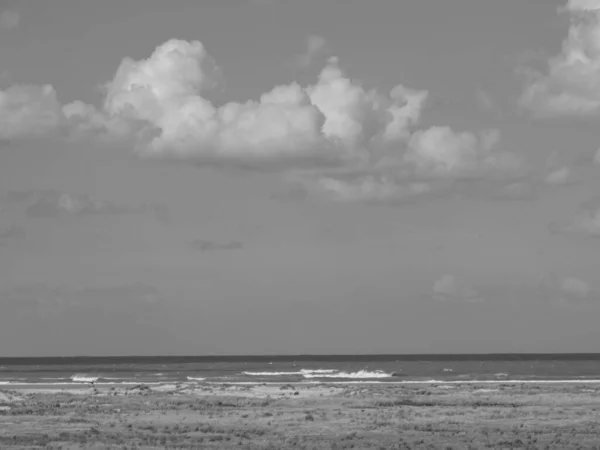 Остров Икеруг Немецком Северном Море — стоковое фото