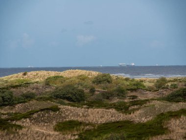 Alman kuzey denizindeki Spiekeroog adası.