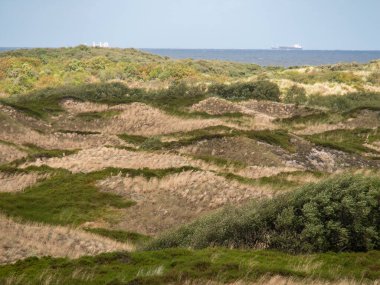 Alman kuzey denizindeki Spiekeroog adası.