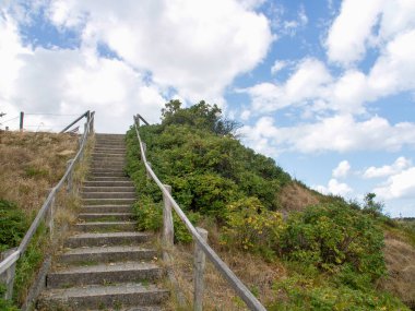 Alman kuzey denizindeki Spiekeroog adası.