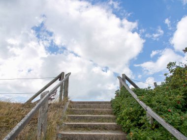 Alman kuzey denizindeki Spiekeroog adası.