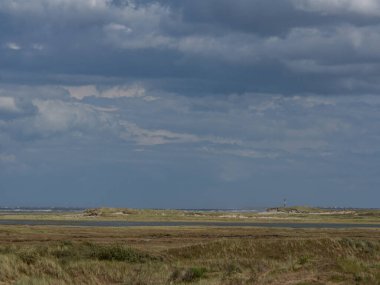 Alman kuzey denizindeki Spiekeroog adası.