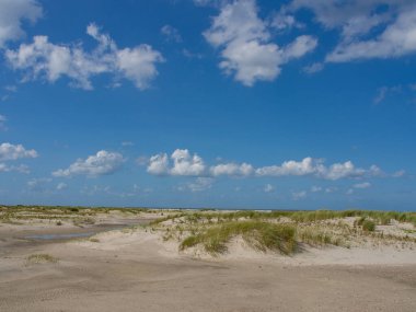 Alman kuzey denizindeki Spiekeroog adası.