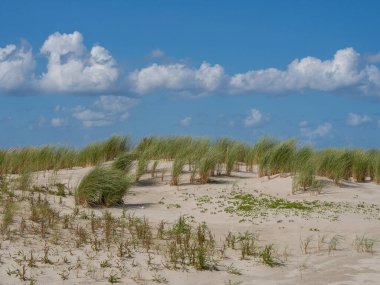 Alman kuzey denizindeki Spiekeroog adası.