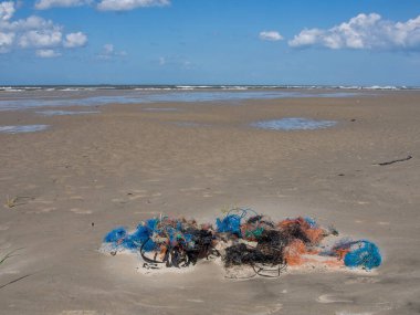 Alman kuzey denizindeki Spiekeroog adası.