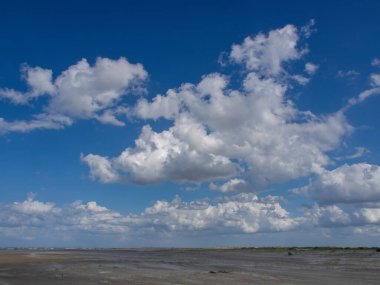 Alman kuzey denizindeki Spiekeroog adası.