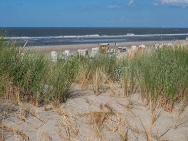 Alman kuzey denizindeki Spiekeroog adası.