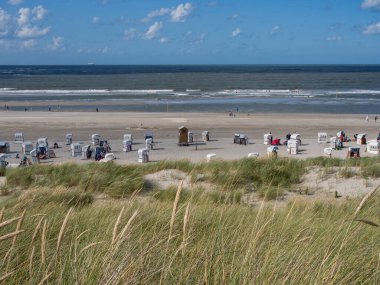 Alman kuzey denizindeki Spiekeroog adası.