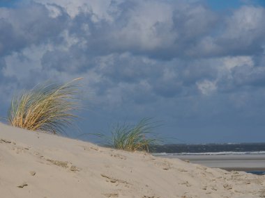 Alman kuzey denizindeki Spiekeroog adası.
