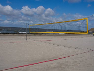 Alman kuzey denizindeki Spiekeroog adası.