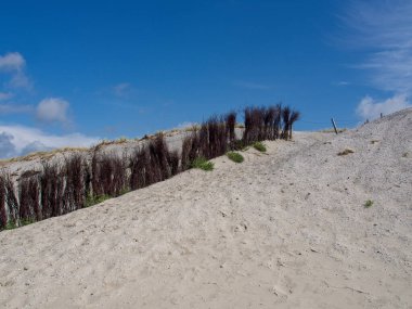 Alman kuzey denizindeki Spiekeroog adası.