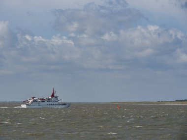 Alman kuzey denizindeki Spiekeroog adası.