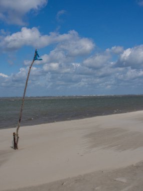 Alman kuzey denizindeki Spiekeroog adası.
