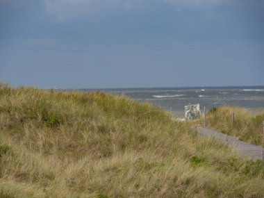 Alman kuzey denizindeki Spiekeroog adası.
