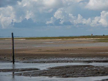 Alman kuzey denizindeki Spiekeroog adası.