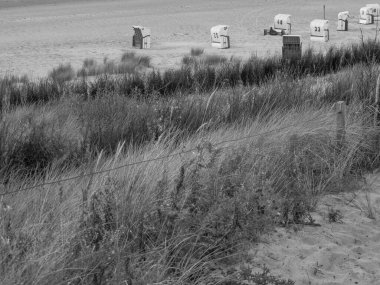 Alman kuzey denizindeki Spiekeroog adası.