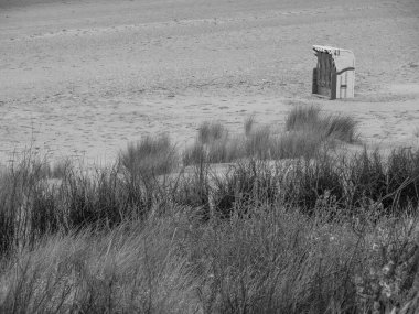 Alman kuzey denizindeki Spiekeroog adası.
