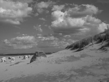 Alman kuzey denizindeki Spiekeroog adası.