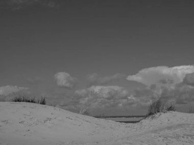 Alman kuzey denizindeki Spiekeroog adası.