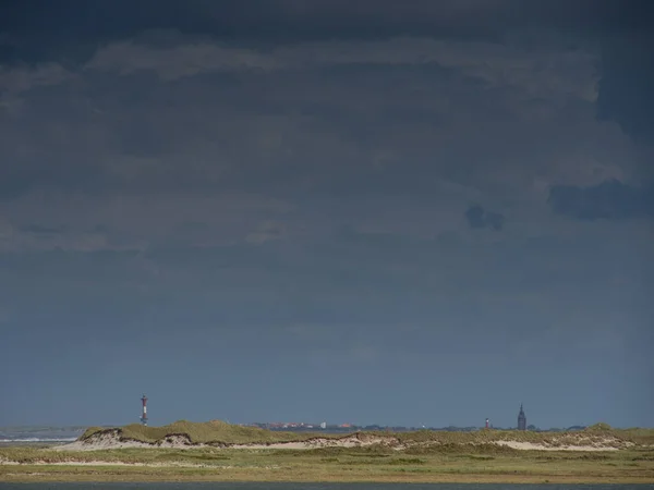 Het Eiland Spiekeroog Duitse Noordzee — Stockfoto