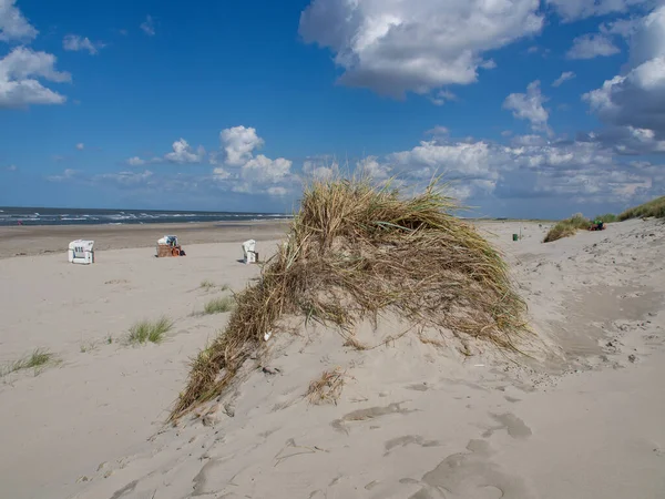 Ilha Spiekeroog Mar Norte Alemão — Fotografia de Stock