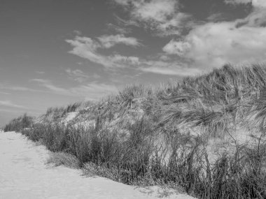 Alman kuzey denizindeki Spiekeroog adası.