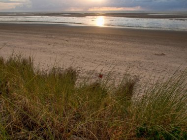 Alman kuzey denizindeki Spiekeroog adası.