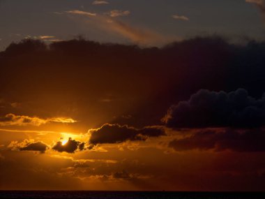 Alman kuzey denizindeki Spiekeroog adası.