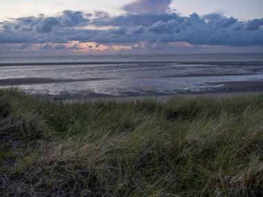 Alman kuzey denizindeki Spiekeroog adası.