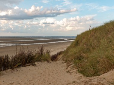 Alman kuzey denizindeki Spiekeroog adası.