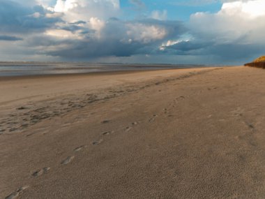 Alman kuzey denizindeki Spiekeroog adası.