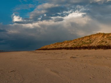 Alman kuzey denizindeki Spiekeroog adası.
