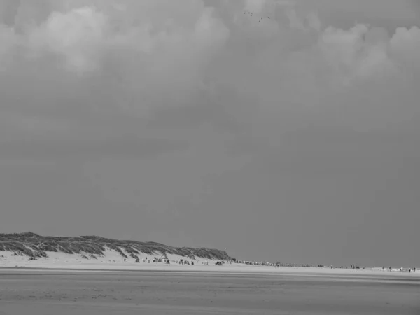 Остров Икеруг Немецком Северном Море — стоковое фото
