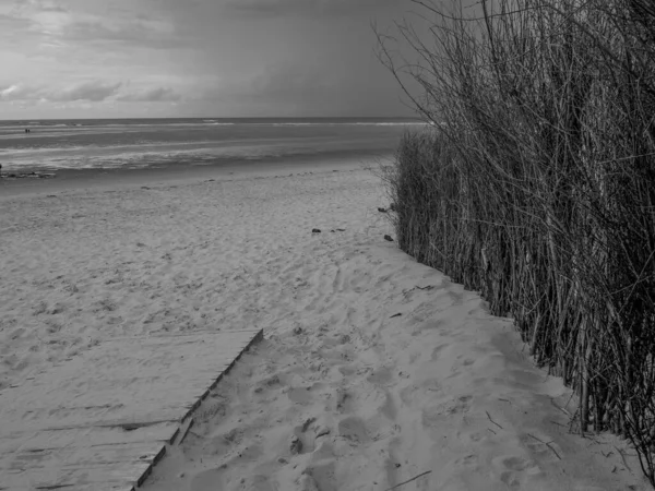 Die Insel Spiekeroog Der Deutschen Nordsee — Stockfoto