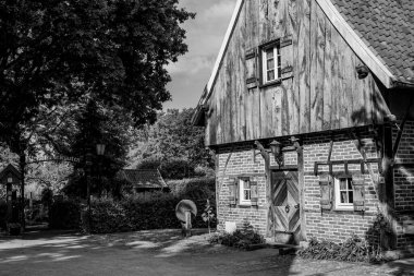 Alman Muensterland 'indeki Weseke köyü.