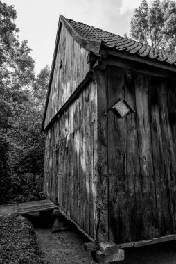 Alman Muensterland 'indeki Weseke köyü.