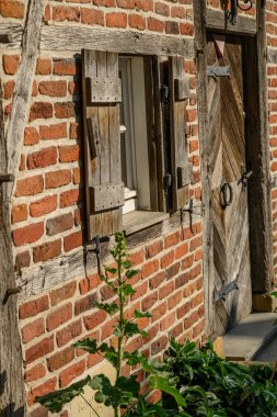 Alman Muensterland 'indeki Weseke köyü.