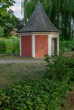 Alman Muensterland 'indeki Weseke köyü.