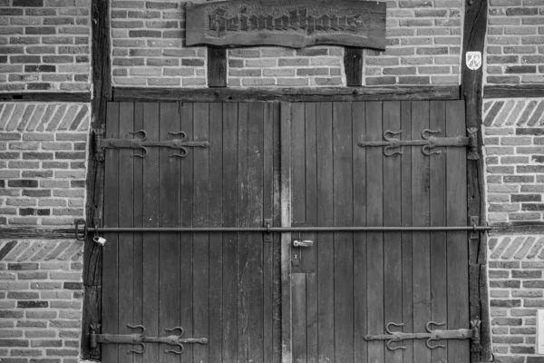 Village Weseke German Muensterland — Stock Photo, Image
