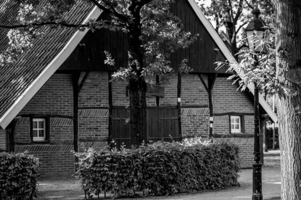 Alman Muensterland Indeki Weseke Köyü — Stok fotoğraf