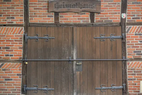 stock image the village of Weseke in the german muensterland