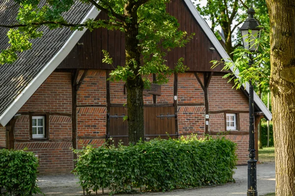 Het Dorp Weseke Het Duitse Muensterland — Stockfoto